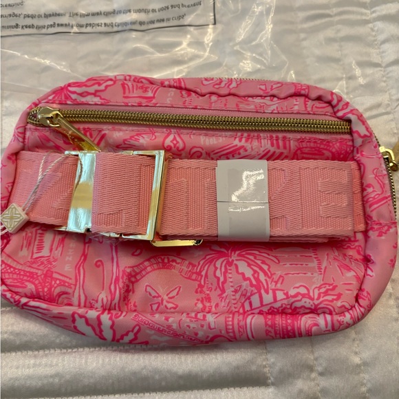 Pink Patterned belt bag - Picture 4 of 5